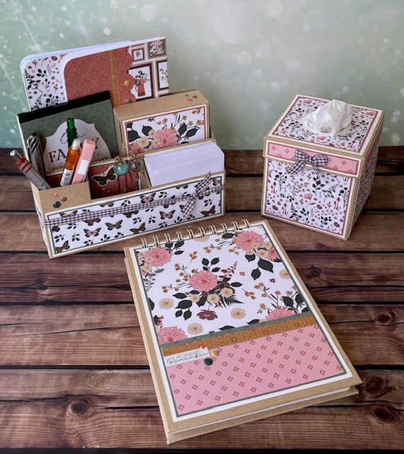 שולחן מאורגן מאוד